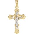 thumbnail image 1 of 20.5x15mm Crucifix Pendant in 14k Yellow Gold, 1 of 1
