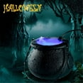 thumbnail image 7 of TETOU Halloween Witch Pot Fogger Machine, Halloween Party Mist Maker with 12 Color-Changing LED Lights, Ideal for Halloween Decoration, 7 of 7
