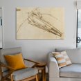 thumbnail image 5 of Design for A Flying Machine by Leonardo Da Vinci Posters Wall Art Picture Painting Poster Canvas Print Posters Artworks Bedroom Living Room Decor 12x18inch(30x45cm), 5 of 6