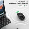 thumbnail image 4 of RHEA- Tecknet Wireless Mouse 2.4G Usb | 6-Level 4800 Dpi | 30-Month Battery Life, 4 of 6