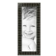 thumbnail image 2 of ArtToFrames 7" x 20" Black Cascade Picture Frame, 7x20 inch Multi Wood Poster Frame (WOM-5192),  Pack, 2 of 7