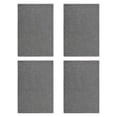 thumbnail image 4 of Manteles individuales de Lino Cateissary 4 Piezas Gris oscuro Aislamiento Térmico, 4 of 6