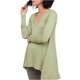 thumbnail image 1 of Camiseta básica Free People de enero para mujer verde mediana, 1 of 2