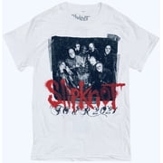 Slipknot Men's Officially Licensed Rare Concert Tour 2021 Knotfest Tee T-Shirt (-Large, White)