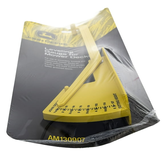 John Deere AM130907 Deck Level Gauge, Genuine OEM Replacement for John Deere Riding Lawn Mowers