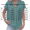 thumbnail image 3 of Avtoify Women's Casual Solid Color Knot V-Neck Short Sleeve Top Women's Top, 3 of 7