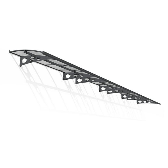 Palram - Canopia Herald 8920 29' x 5' Awning - Gray/Mist