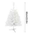 thumbnail image 3 of Christmas Trees,Artificial Holiday Christmas Tree For Home Office And Xmas Party Decoration, Prelit Artificial Pine Tree With Metal Stand And Lush Branch Tips For Indoor Holiday Decoration Display, 3 of 5