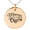 Rose, variant on Rose Gold Stainless Steel Mama Needs Coffee Small Medallion Circle Charm Pendant Necklace