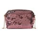 thumbnail image 1 of Bolso Hombro Compuesto Lentejuela Brillante Durable Mujer Ocio Diario (Rojo Rojo), 1 of 9