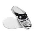 thumbnail image 3 of Fotbe Cosmic Landscape Celestial Art Pattern Women's Fuzzy Curly Fur Memory Foam Loafer Slippers Indoor Outdoor Slippers Winter Home Shoes-44/45, 3 of 7
