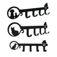 thumbnail image 2 of Wall Mounted Hook Office Bathroom Kitchen Decor Hanger Keys Holder, 2 of 6
