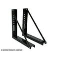 thumbnail image 2 of Buyers Tool Box Mounting Kit 1701005B Black; Powder Coated; Carbon Steel Brackets; Bolted, 2 of 3