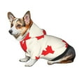 thumbnail image 7 of Gaeub Happy Canada Day Print Small Pets Wear Hoodies,Dog Pullover,Cat Apparel,Fashion Pet Clothing,for Small Medium Dogs and Cats-Small, 7 of 7