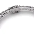 thumbnail image 3 of Emma Jewelry Round Cut Natural Diamonds Tennis Bracelet in 14K White/Yellow Gold, 10 Ct., 3 of 5