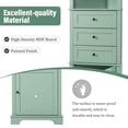 thumbnail image 6 of WGYPRIME 68.9" Tall Corner Cabinet, Modern Corner Sideboard Cabinet with 3 Drawers & Adjustable Shelves, Wooden Corner Storage Organizer for Bathroom, Kitchen, Living Room, 6 of 17