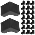 thumbnail image 1 of DEEPCRAFF 100Ud Protector De Esquinas Para Muebles Negro Para Mesas De Café Gabinetes Y Escritorios, 1 of 8