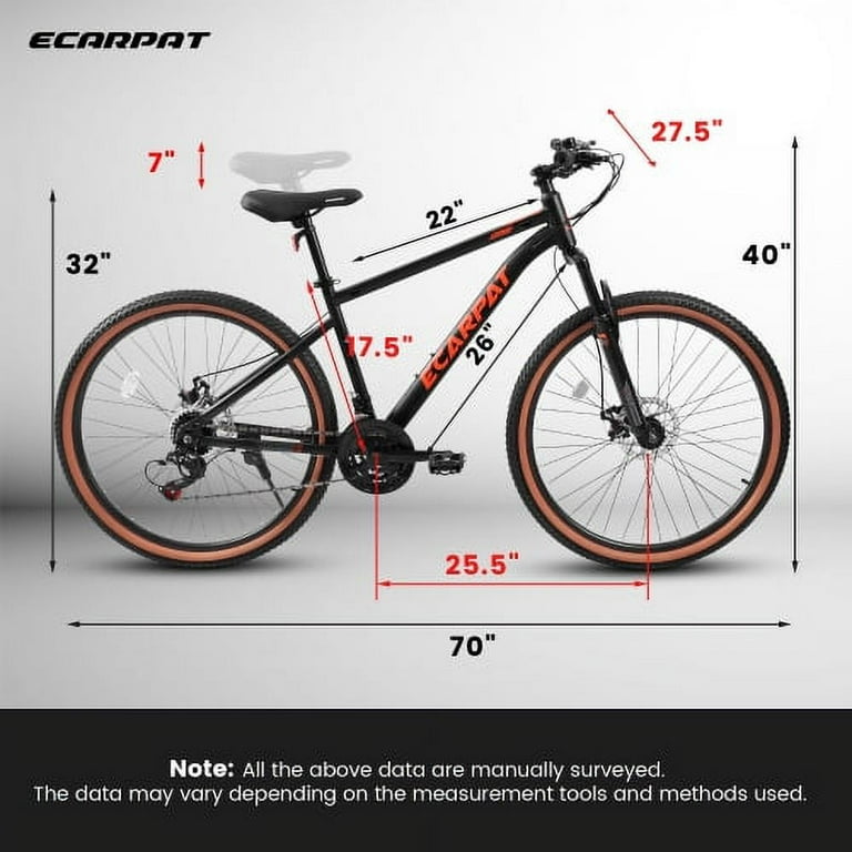 Mens hybrid bikes 22 inch frame hotsell
