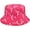 Rose Red, variant on Unisex Black Flamingo Bucket Hat Reversible Summer Trendy Couple Fisherman Caps for Women Men Beach Vacation