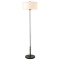 thumbnail image 3 of Evelyn&Zoe Trina 61" Metal Floor Lamp with Fabric Shade in Blackened Bronze, 3 of 6