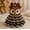B, variant on Crochet Animal Christmas Tree DIY Kit,Christmas Yarn Craft Set with Animal Character Design,Handmade Holiday Ornament Making Kit,DIY Crochet Decoration for Home Tabletop Display (B)