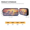 thumbnail image 5 of ZUXONGSY Horse Sunset Cloud Print Kids Backpack for Boys Girls Simple School Bag with Lunch Box Bag,Pencil Case and Water Bottle Holder 4 in 1 Backpack Set with Adjustable Padded Straps, 5 of 6