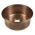 thumbnail image 1 of Thompson Traders PU-1708MA Antique Copper Napoli Bar/Prep Sink, 1 of 4