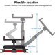 thumbnail image 4 of Soporte para tableta con reposacabezas de coche, soporte universal extensible para tableta, soporte para teléfono ajustable -4-10,6 pulgadas, 4 of 5