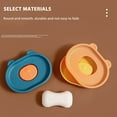 thumbnail image 4 of Cartoon Bear Soap Box Double-Layer Draining Soap Storage Holder for Bathroom, 4 of 6