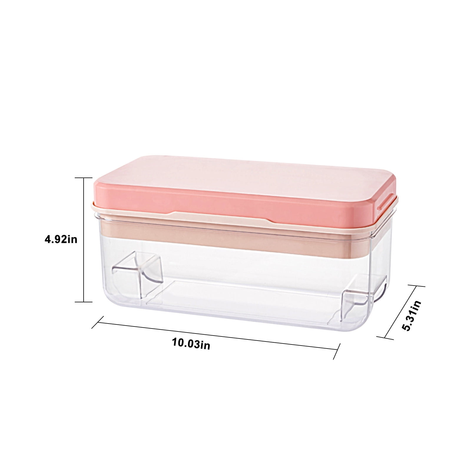 Clearance! JMYHOAM Ice Tray Silicone Ice Box Ice Cubes Household Ice Maker Refrigerator Freezer Ice Cubes Box Ice Maker