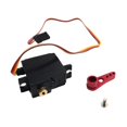 thumbnail image 2 of MERIGLARE Full Metal Gear Servo Modification with Servo Arm for MN99S MN78 1/12 RC Car Red Arm, 2 of 9