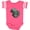 Football Pink and White, variant on Inktastic Lurking Gator Boys or Girls Baby Bodysuit