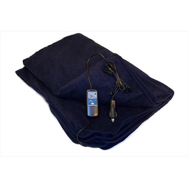 Car Cozy 2 Heated Electric Blanket for Car, Navy