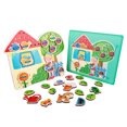 thumbnail image 4 of Gwong Juguete DIY Casa de mariposa de madera Puzzles Lacing String Game Education Niños Juguete Gwong 30005460, 4 of 7