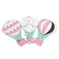 thumbnail image 5 of 4 Globos aerostáticos creativos, pegatinas de pared para dormitorio de niños, casa pequeña, adhesivos removibles para pared, guardería, dormitorio y sala de estar, 5 of 5