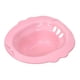 thumbnail image 3 of Baño de asiento para inodoro, para lavarse las nalgas, se adapta a la mayoría de las formas de inodoro, lavabo Rosa, 3 of 6