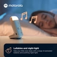 thumbnail image 5 of Motorola Nursery PIP15 Audio Baby Monitor, monitor infantil HD de doble habitación con luz nocturna, 1500 pies. Alcance, conversación bidireccional, incluye unidad para padres, 2 monitores, 5 of 5