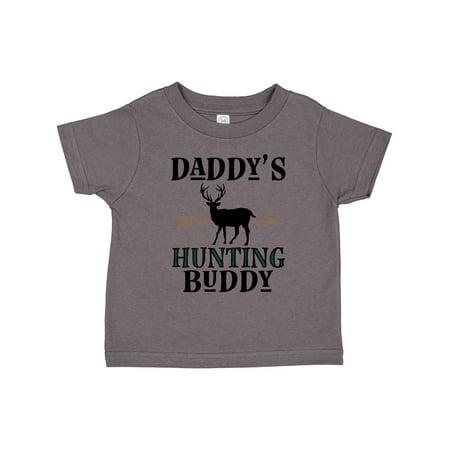 

Inktastic Daddy Hunting Buddy Bow Hunter Gift Toddler Boy Girl T-Shirt