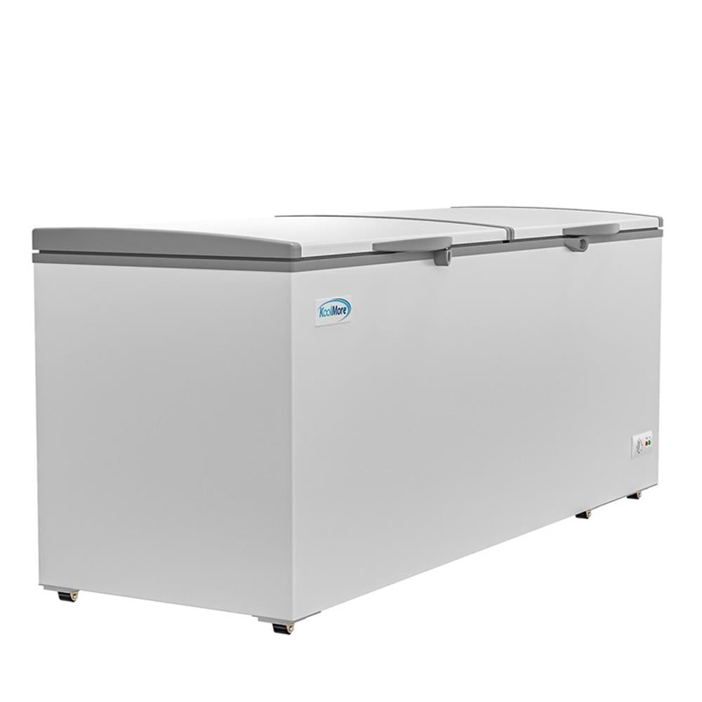 Pemberly Row Contemporary 77 in. Commercial Chest Freezer 24 cu ft.