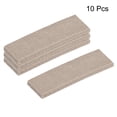thumbnail image 3 of Uxcell 3.9 Pulgadas x 1 Pulgada Cinta de Fieltro Autoadhesiva para Muebles, Beige 10 Paquete, 3 of 5