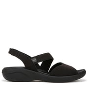 Bzees For Lifestride Women's Cheerful Strappy Sandal Black 8M