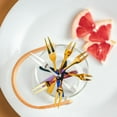 thumbnail image 2 of 10 Pieces Stainless Steel Fruit Forks Cocktail Forks Two Prong Forks Tasting Appetizer Forks, 2 of 7