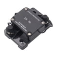 thumbnail image 2 of 32V 50A IP67 Waterproof Automatic Reset Fuse Circuit Breaker - High-Performance Protective Device for Car Audio Systems and Marine Environments, Safeguards Electrical Circuits from Overload/Short, 2 of 6