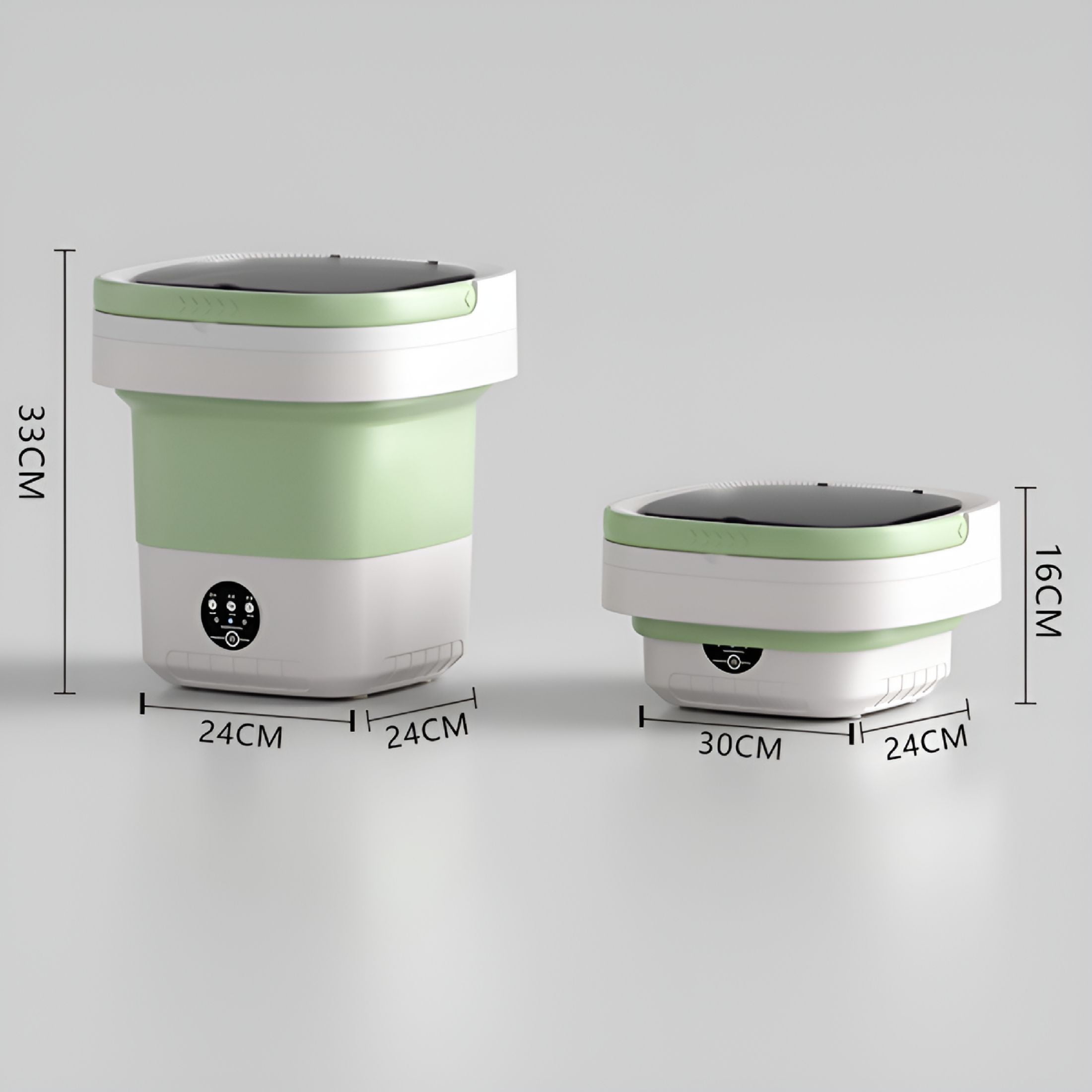 HIBIBUD 2026 New Portable Washing Machine,Mini Washer,12L Upgraded Large Capacity Foldable Washer,Deep Cleaning of Underwear,Baby Clothes&Other Small Clothes. Suitable for Hotel &Travel (Purple)