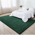 4x6 Shag Area Rug for Living Room Bedroom, TieDyed Beige Fluffy Shaggy