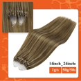 thumbnail image 3 of Extensiones de cabello Full Shine Micro Link, 50 g, 50 cm, color 4/27, 3 of 9