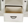 thumbnail image 5 of Liberty Furniture Industies, INC Allyson Park Allyson Park Buffet in Wirebrushed White w/ Charcoal Top, 5 of 9