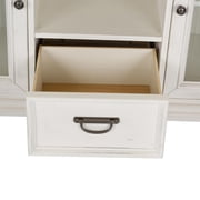 Liberty Furniture Industies, INC Allyson Park Allyson Park Buffet in Wirebrushed White w/ Charcoal Top