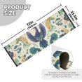 thumbnail image 5 of Yayeee Runner Rug for Bedroom 2'x6' Machine Washable Hallway Non Slip Mat, Green Animals Pattern, 5 of 8