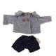 thumbnail image 1 of Trajes de Pantalones Zulema para muñecas gris con accesorios, 1 of 8